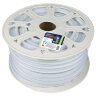 ULS-N21-2835-120LED/m-8mm-IP67-220V-8W/m-50M-GREEN Светодиодная гибкая герметичная лента. NEON. Бобина 50 м. Зеленый свет. - фото