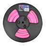 ULS-N11-2835-120LED-m-8mm-IP67-DC24V-10W-m-15M-PINK Светодиодная гибкая герметичная лента, NEON, Катушка 15м, в герметичной упаковке, Розовый свет - фото 2