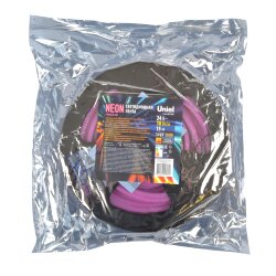 ULS-N11-2835-120LED-m-8mm-IP67-DC24V-10W-m-15M-PINK Светодиодная гибкая герметичная лента, NEON, Катушка 15м, в герметичной упаковке, Розовый свет