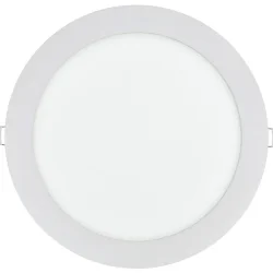 Светильник светодиодный ДВО 1608 18Вт 6500К IP20 даунлайт встраив. круг бел. IEK LDVO0-1608-1-18-6500-K01