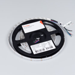 Светодиодная лента CSP-X840-12mm 24V RGBW-Warm (17.2 W/m, IP20, 5m) (Arlight, 5 лет)