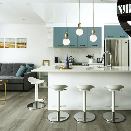 Подвесной светильник со стеклянным плафоном - Фото 3