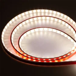 Светодиодная лента линзованная Wall Washer WOL4 (DC24V, 18W/m, 48led/m, day white, 45 deg, IP65)