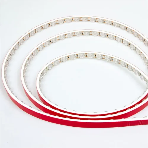 Светодиодная лента линзованная Wall Washer WOL4 (DC24V, 18W/m, 48led/m, day white, 45 deg, IP65) - фото II