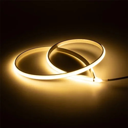 Светодиодная лента 24VDC, COB 280 chip/m, 15W/m, warm white, IP68, 25mm cut, LN802 - фото I