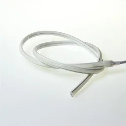 Светодиодная лента 24VDC, COB 280 chip/m, 15W/m, warm white, IP68, 25mm cut, LN802