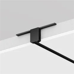 Шинопровод встраиваемый под ГКЛ 9,5 мм 1 м Levity (Черный)