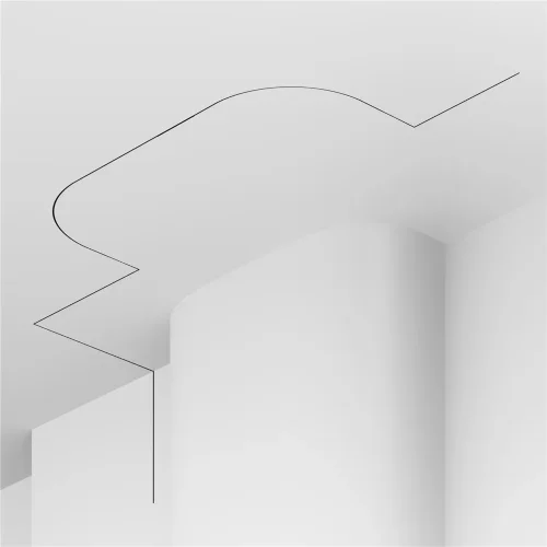 Шинопровод встраиваемый под ГКЛ 9,5 мм 1 м Levity (Черный) - фото 5