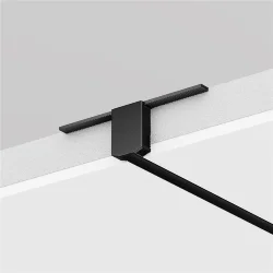 Шинопровод встраиваемый под ГКЛ 9,5 мм 1 м Levity (Черный) TRX184-121B