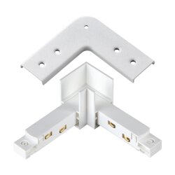 Соединитель с токопроводом для шинопровода "L" «Novotech» 135104, серия: FLUM