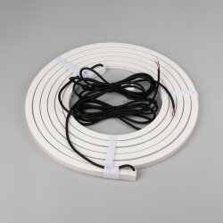 Светодиодная лента герметичная NOVA-ТОР-PU-А120-16х15mm 24V Warm3500 (10 W/m, IP68, 5m, wire х2) (Arlight, Полиуретан) 049073
