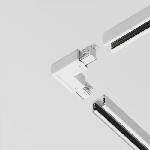 Коннектор угловой внешний Trinity белый (Белый) - фото 4