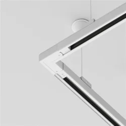 Коннектор угловой внешний Trinity белый (Белый) TRA005CL-31W-L