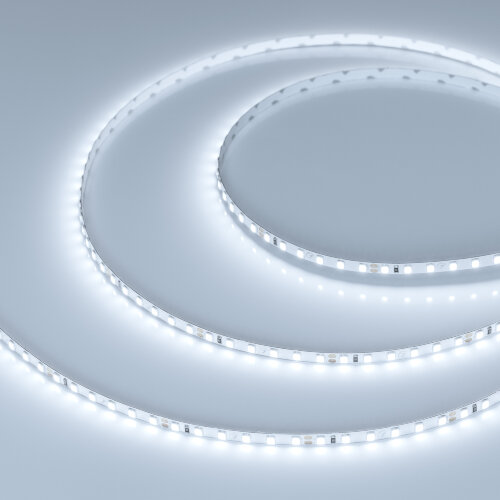 Светодиодная лента RT-A120-5mm 24V White6000 (9.6 W/m, IP20, 2835, 5m) (Arlight, 9.6 Вт/м, IP20) 015651(2) - фото
