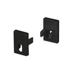 Заглушка SL-MINI-8-Н12 BLACK с отверстием (Arlight, Пластик) 037506