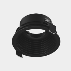 Корпус светильника потолочный встраиваемый, Черный, IP20, COMBO-42-BL 004183