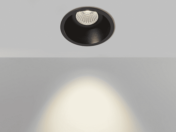 Корпус светильника потолочный встраиваемый, Черный, IP20, COMBO-42-BL. Фото 2