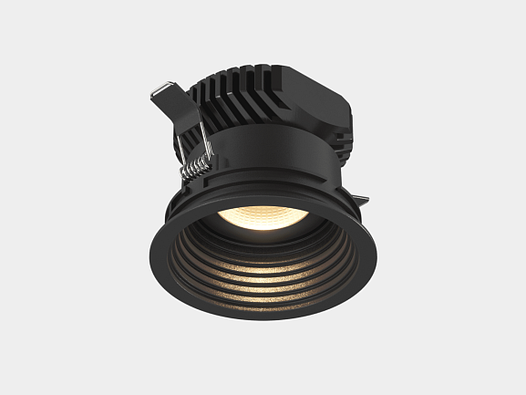 Корпус светильника потолочный встраиваемый, Черный, IP20, COMBO-42-BL. Фото 3