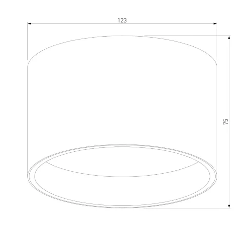 Накладной светодиодный светильник 25123/LED - фото 5
