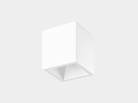 Светильник светодиодный потолочный накладной , серия DL-SPL, Белый, 18Вт, IP20, Нейтральный белый (4000К), SPL-CB-18-WH-NW. Фото 2