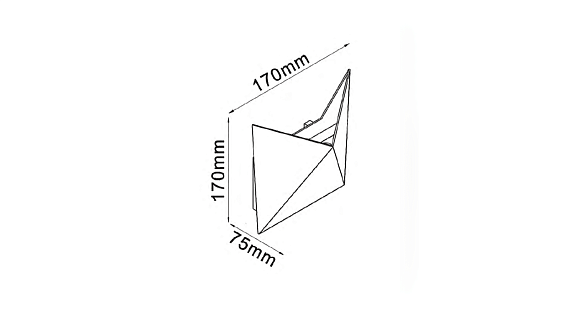 Светильник настенный GW TANGO черный, 4000K, GW-A816-7-BL-NW. Фото 5