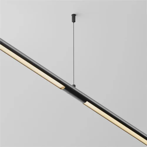 Прямой коннектор для системы Shelf без ввода питания (Черный) - фото 2