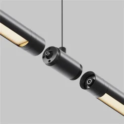 Прямой коннектор для системы Shelf без ввода питания (Черный)