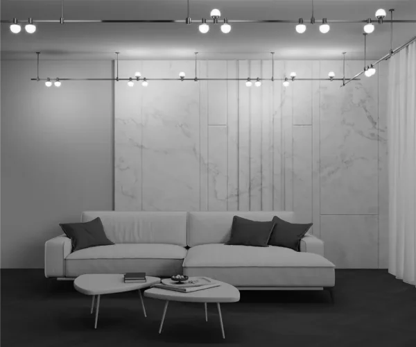 Трековый светильник Луна / Luna Flarity 3000K 4Вт 120° (Платина) TR149-1-5W3K-PT - фото 8