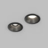 Встраиваемый влагозащищённый светильник COVE, IP44, до 15 Вт LED, GU10, алюминий, чёрный. Фото 4