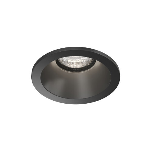 Встраиваемый влагозащищённый светильник COVE, IP44, до 15 Вт LED, GU10, алюминий, чёрный. Фото 5