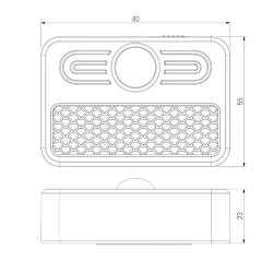 Светодиодный светильник Led Stick с датчиком движения 1W 4000K Белый LTB73 (053399)