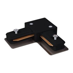 Коннектор угловой для однофазного шинопровода черный TRC-1-1-L-BK (039597)