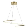 Подвесной светильник Curve 2600-3500К 31Вт (Латунь) - фото