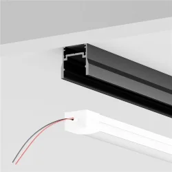 Профиль 3м Elasity IP накладной черный (Черный)