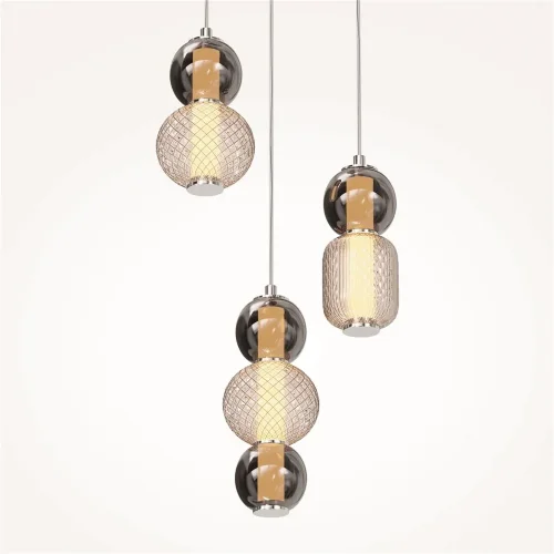 Подвесной светильник Drop 3000К 33Вт (Хром) - фото 2