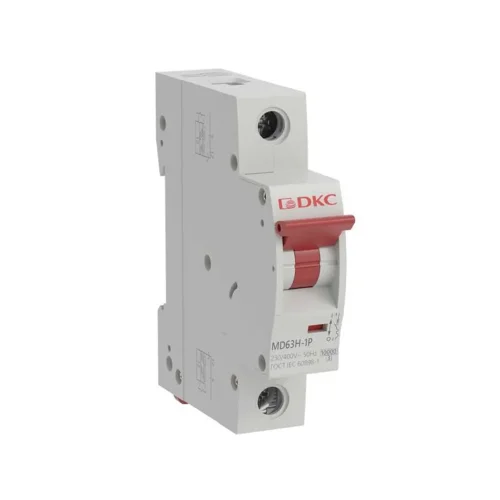 Выключатель автоматический модульный max типа MD63H 10кА 1п C 6А YON MD63H-1PC6 - фото