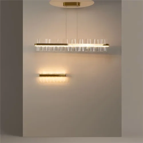 Настенный светильник (бра) Mirage 3000K 15Вт (Латунь) - фото 2