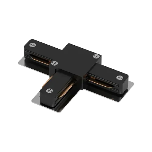 Соединительный коннектор T для шинопровода | Чёрный | - LEDVANCE ECO TRACKRAIL 1PH T CONNECT BK. Фото