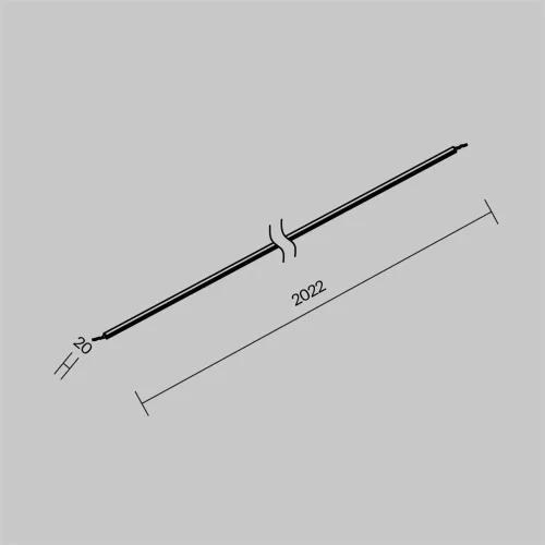 Уличная токоведущая лента Elasity IP 2м (Черный) - фото 6