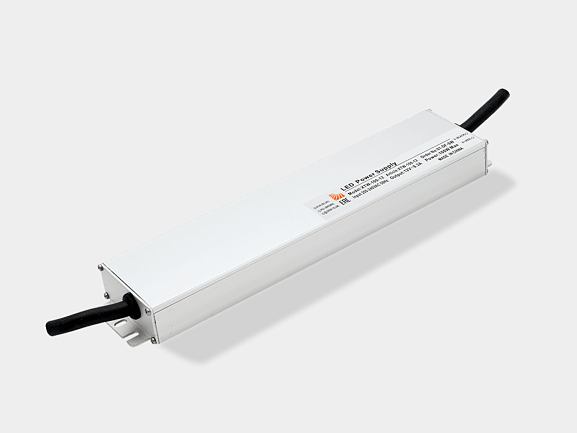 Ультратонкий блок питания для светодиодных лент в металлическом корпусе, IP67, 100W, 12V, XTW-100-12. Фото 2