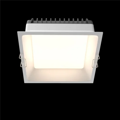 Встраиваемый светильник Okno 3000-4000-6000K 18W 100° IP 44 (Белый) - фото 3