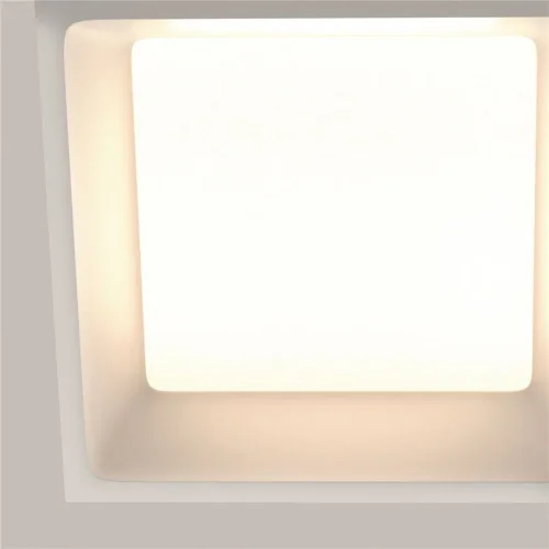 Встраиваемый светильник Okno 3000-4000-6000K 18W 100° IP 44 (Белый) - фото 4