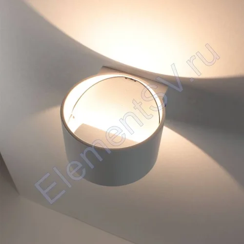 Светильник настенный светодиодный JH-BD-B04 DHL26 (220V, 7W, белый корпус, warm white) - фото 4.