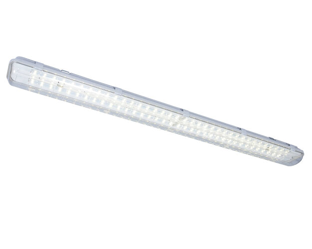 Универсальный офисный светодиодный светильник Батон 80 Вт IP54 1265x125x100 мм 4000К Прозрачный - фото 3