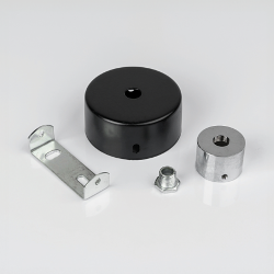 Потолочный накладной крепеж-заглушка,D22, MNT-END-D22 023240