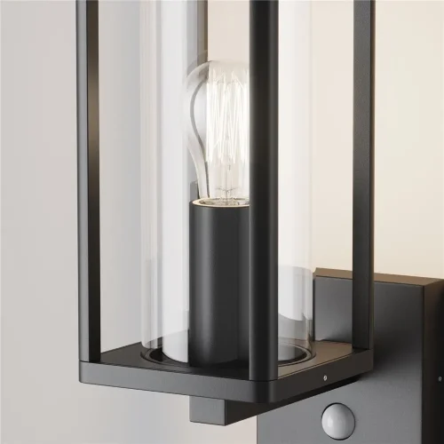 Настенный светильник (бра) Cell E27x1 15Вт IP 65 (Графит) - фото 8