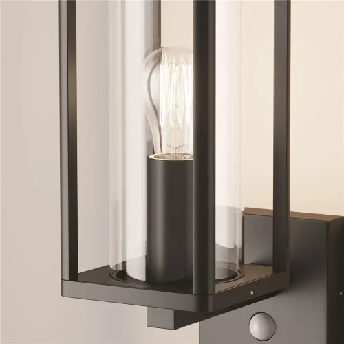 Настенный светильник (бра) Cell E27x1 15Вт IP 65 (Графит) - фото 4