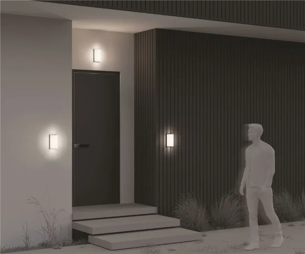 Настенный светильник (бра) Badd 3000K 10Вт IP 54 (Графит) - фото 5