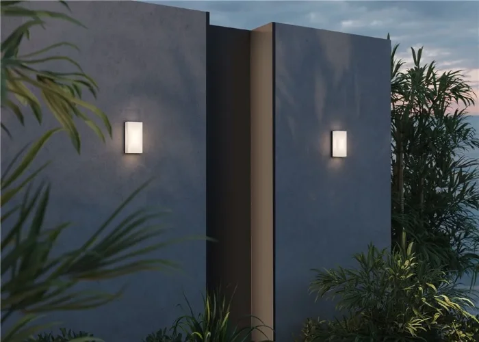 Настенный светильник (бра) Badd 3000K 10Вт IP 54 (Графит) - фото 15