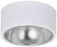 Светильник 4017 накладной потолочный под лампу GX53 бел./хром IEK LT-UPB0-4017-GX53-1-K54 - фото